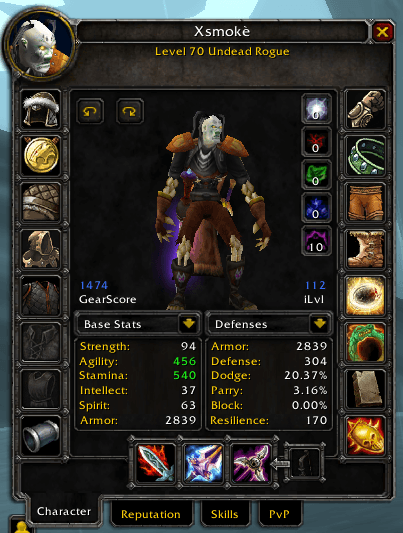 Rogue tbc